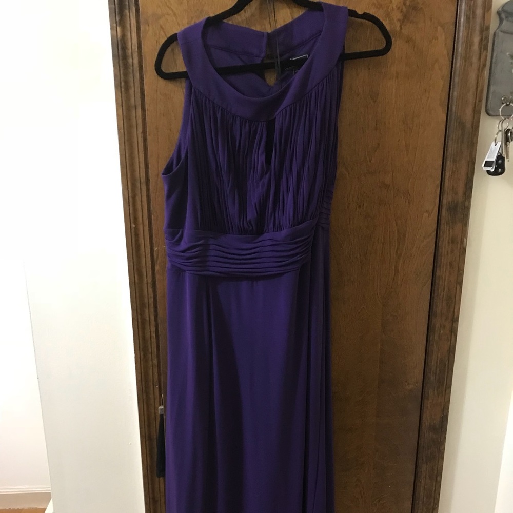 Dress Barn purple evening dress